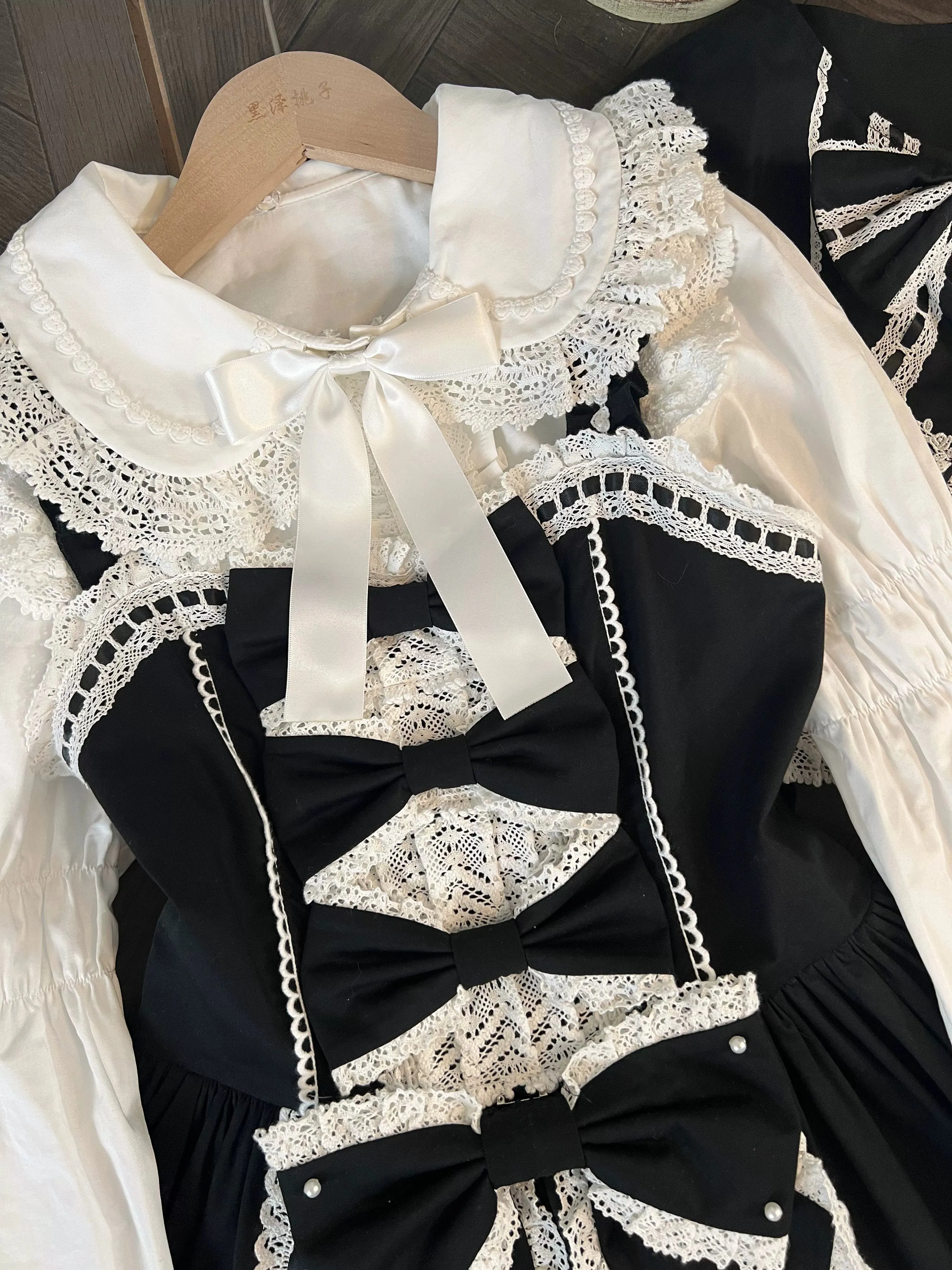 AerialCat~Layered Puffy~Old School Lolita JSK Cotton Vintage Cake Dress
