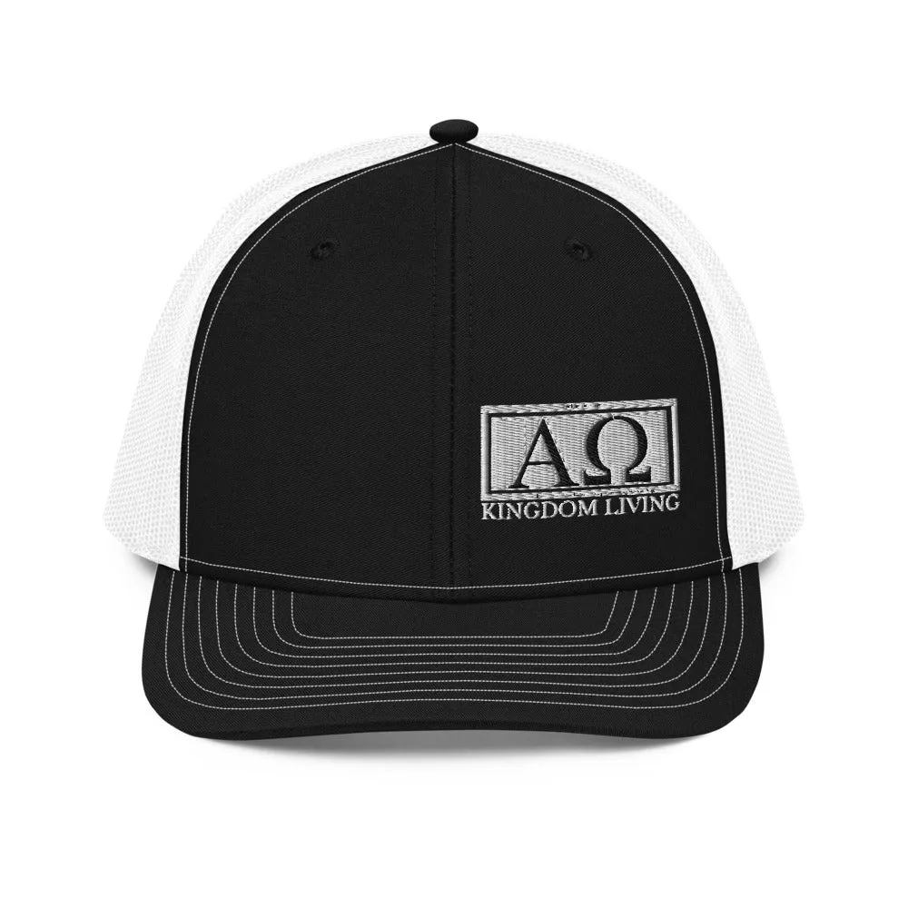 Alpha & Omega Trucker Cap