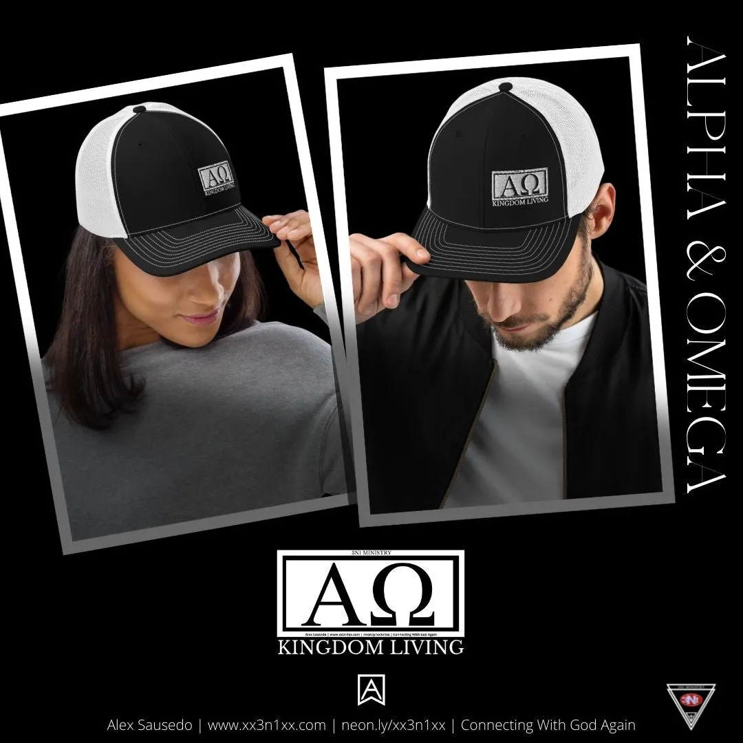 Alpha & Omega Trucker Cap