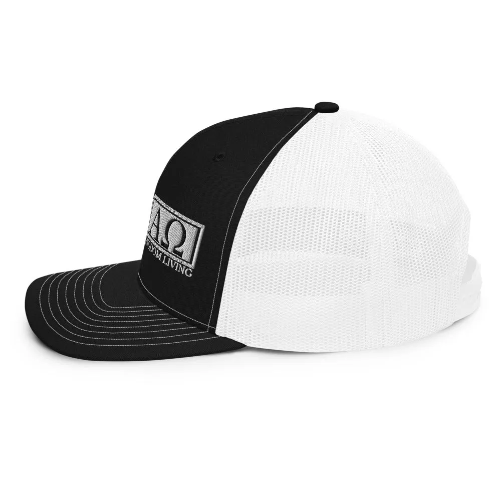 Alpha & Omega Trucker Cap