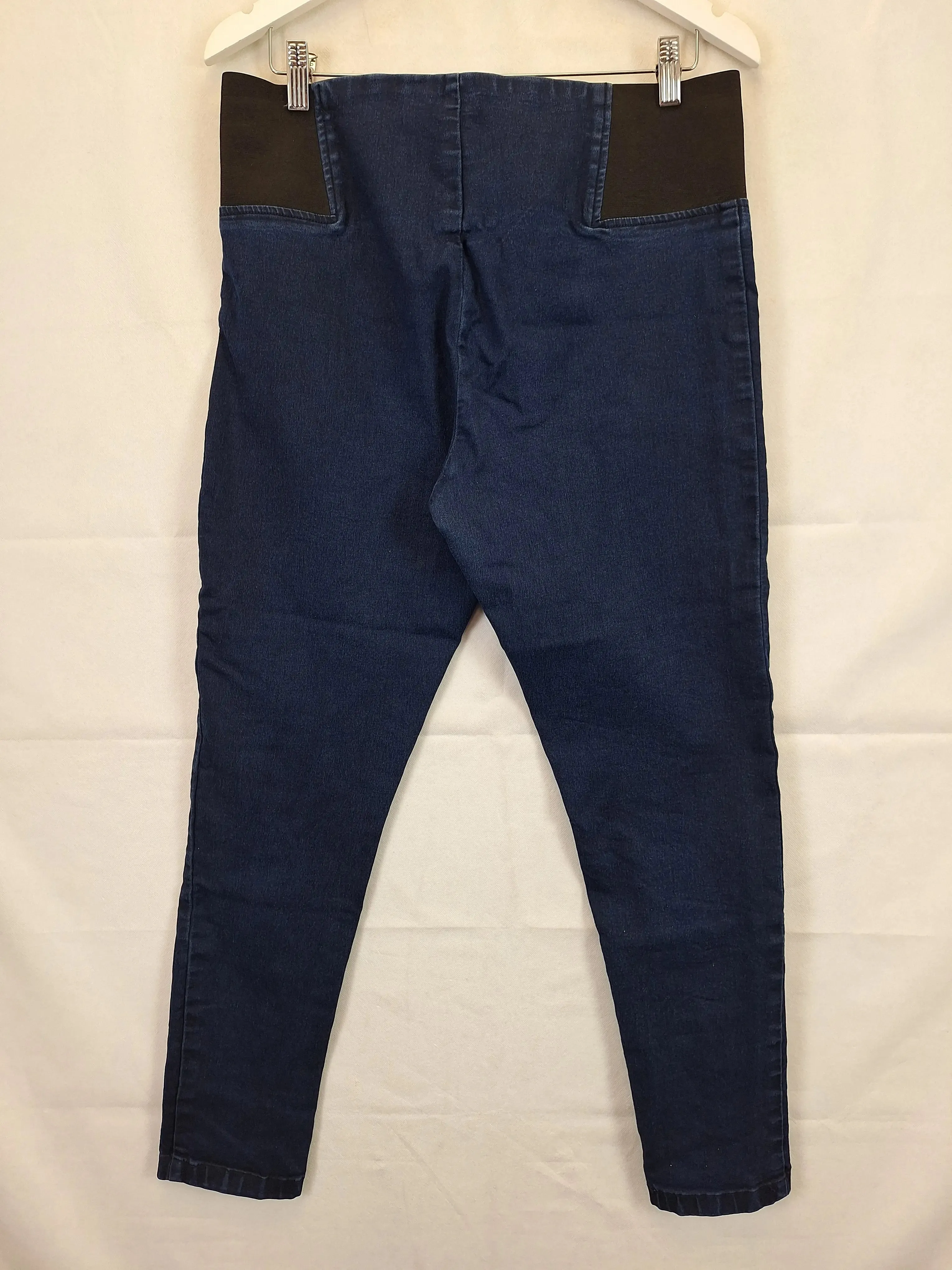 Assorted Brands Comfy Elasticated Denim Leggings Size 16