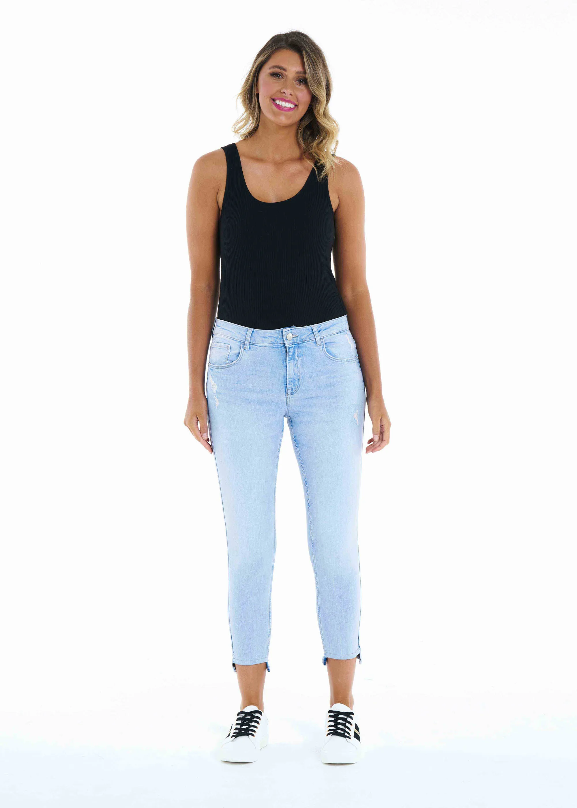 August Denim Jean - Sky
