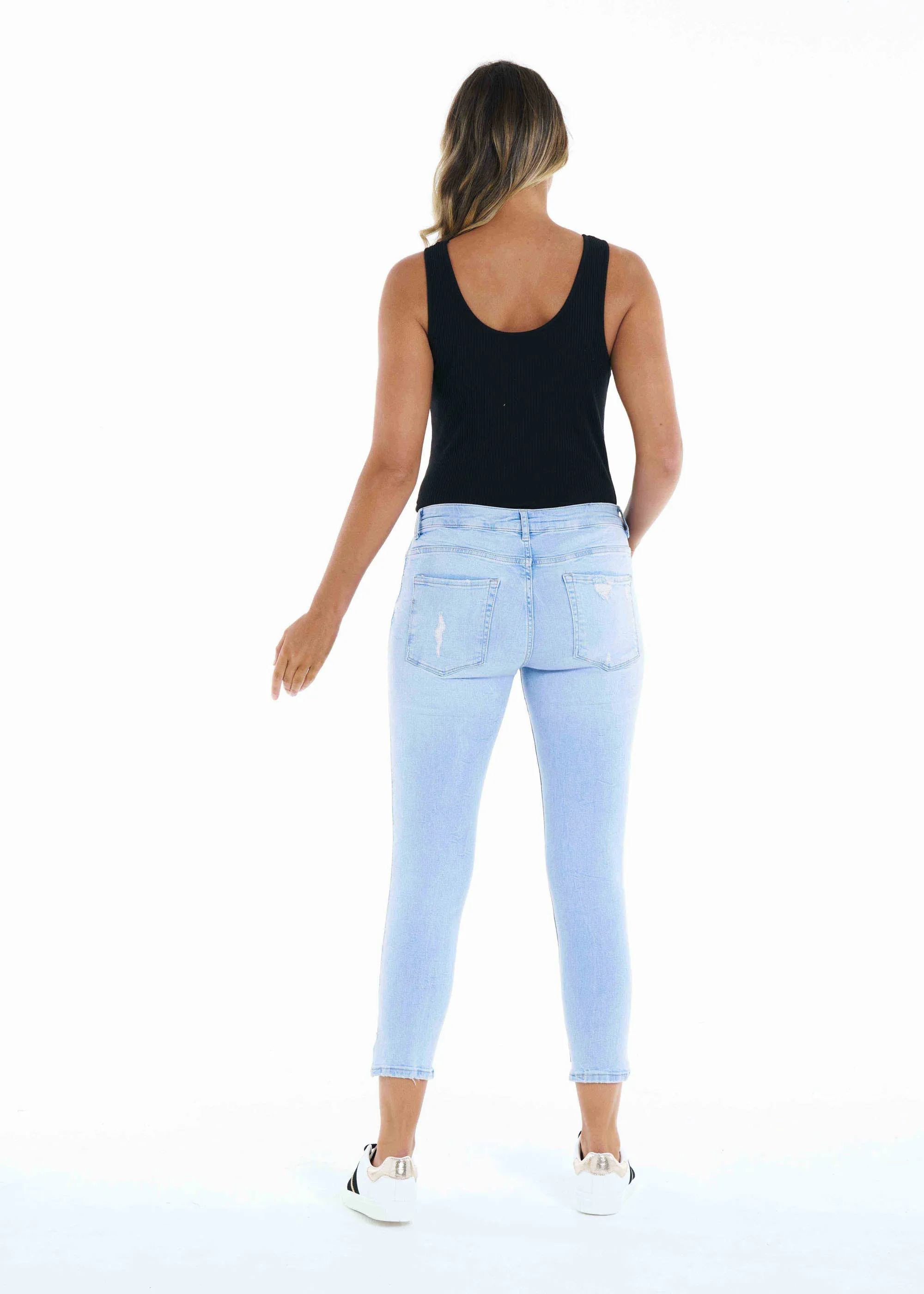 August Denim Jean - Sky