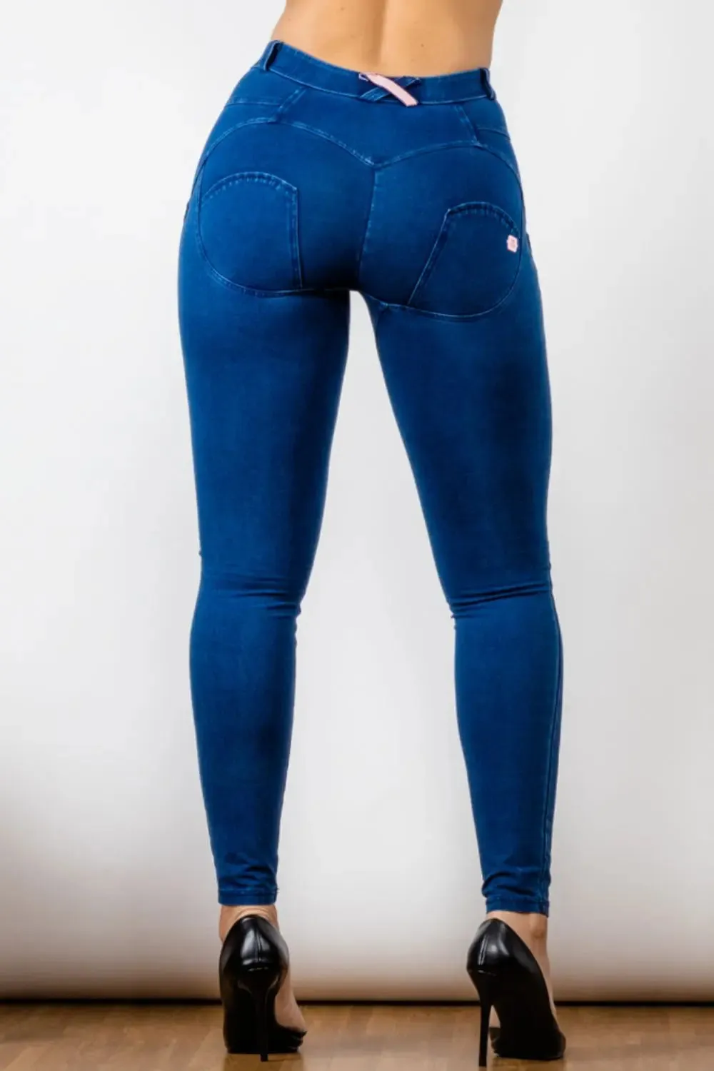 Buttoned Skinny Jeans