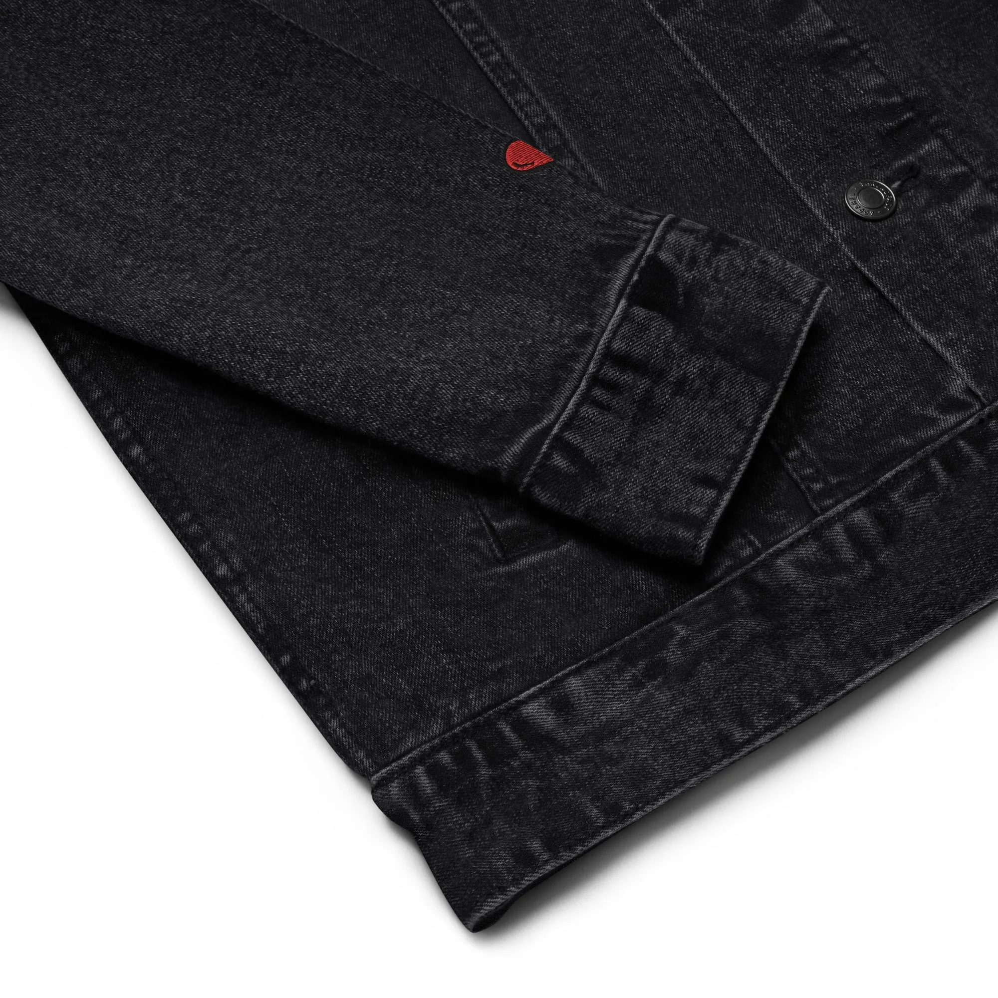 Choose Happy Denim Jacket