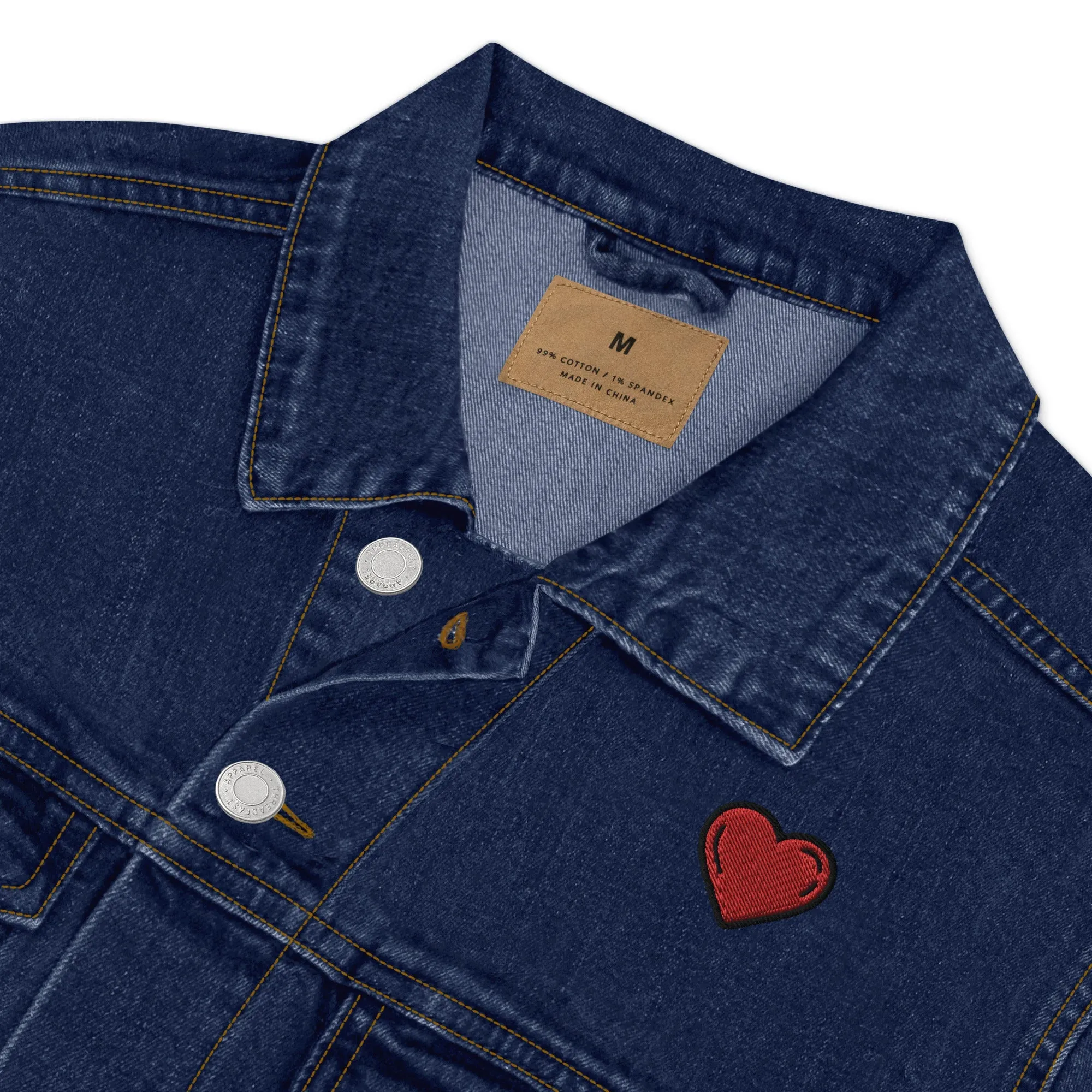 Choose Happy Denim Jacket