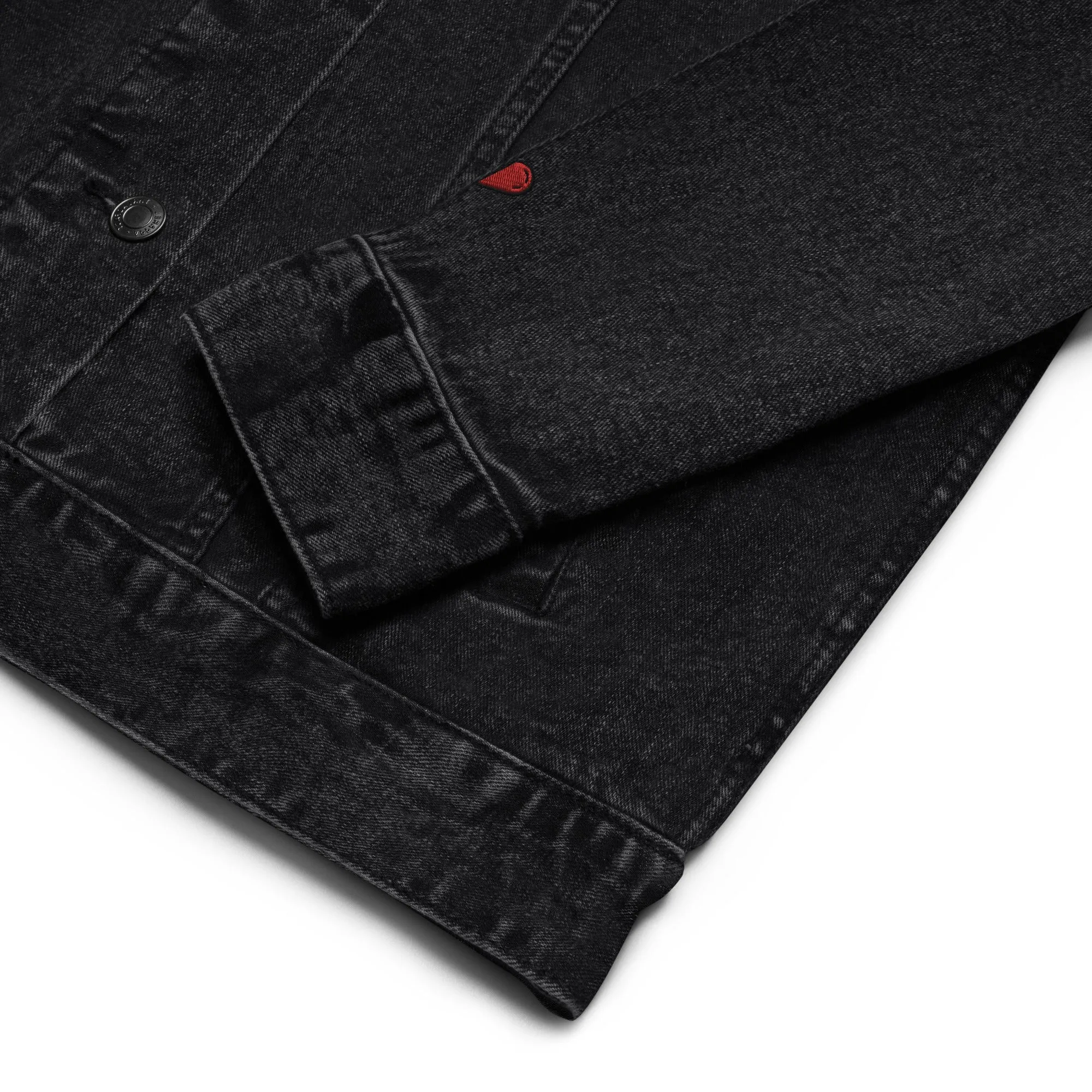 Choose Happy Denim Jacket