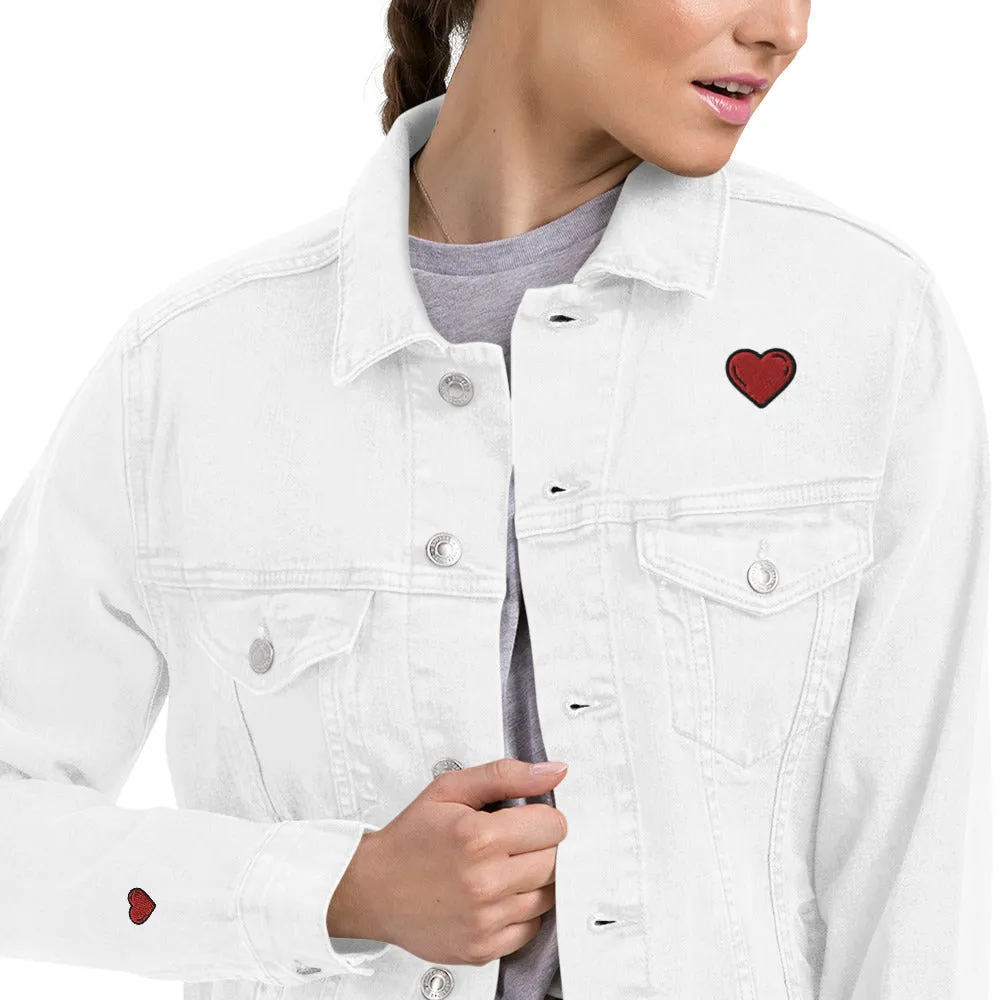 Choose Happy Denim Jacket