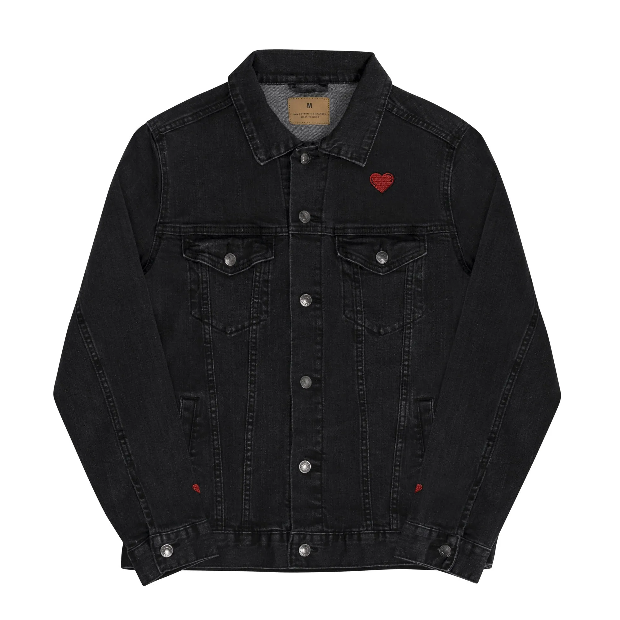 Choose Happy Denim Jacket