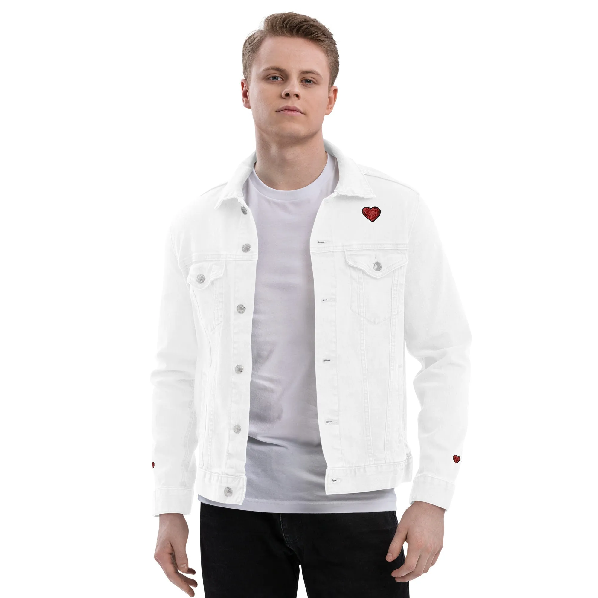 Choose Happy Denim Jacket