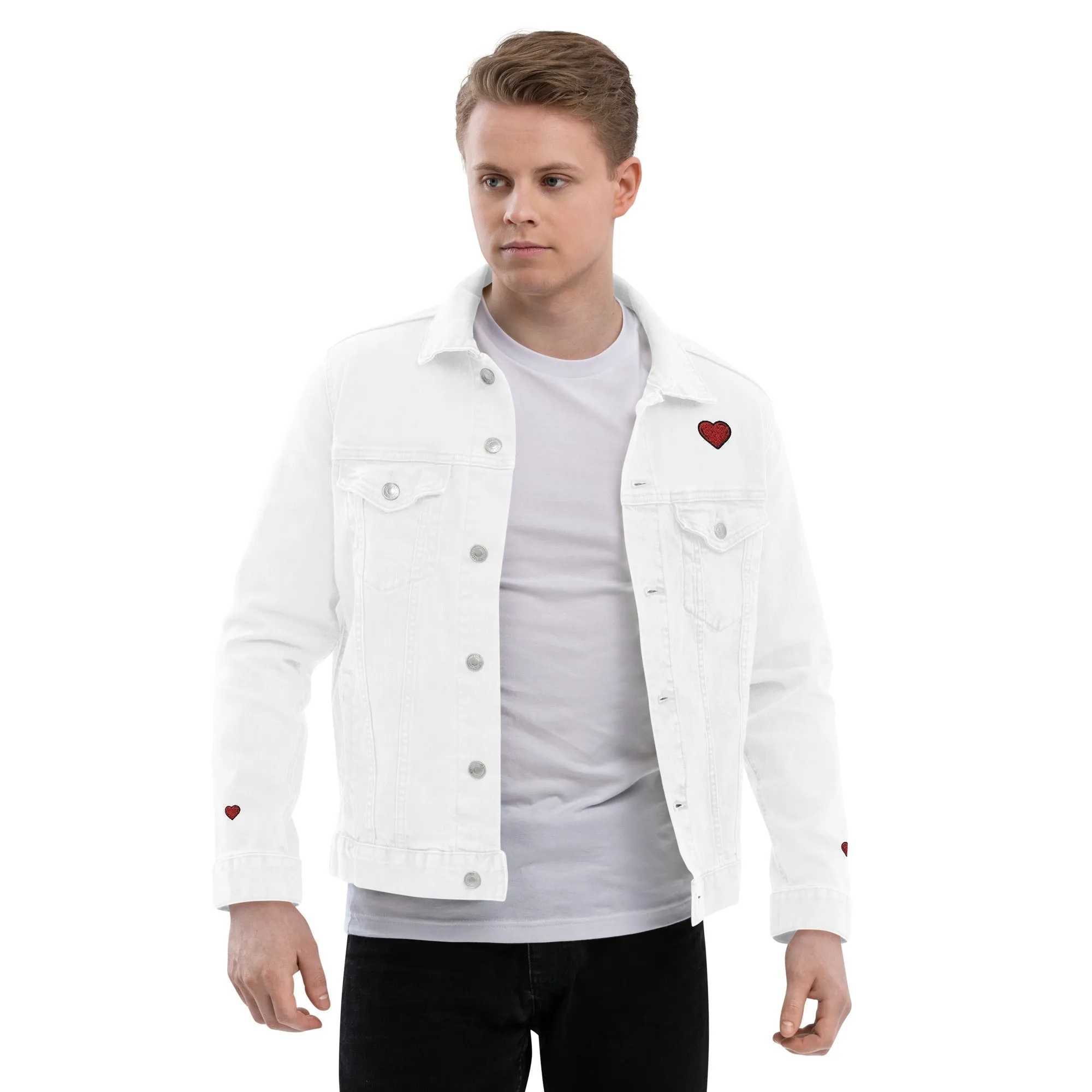Choose Happy Denim Jacket