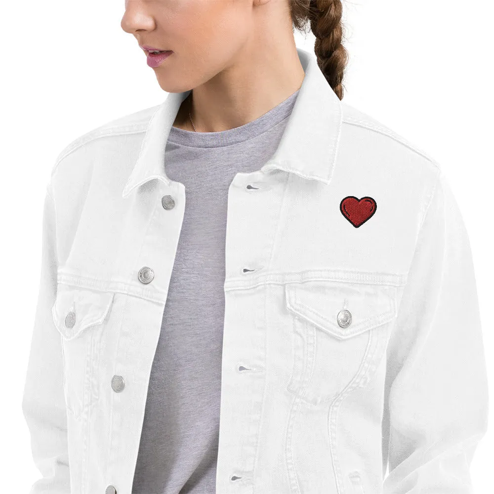 Choose Happy Denim Jacket