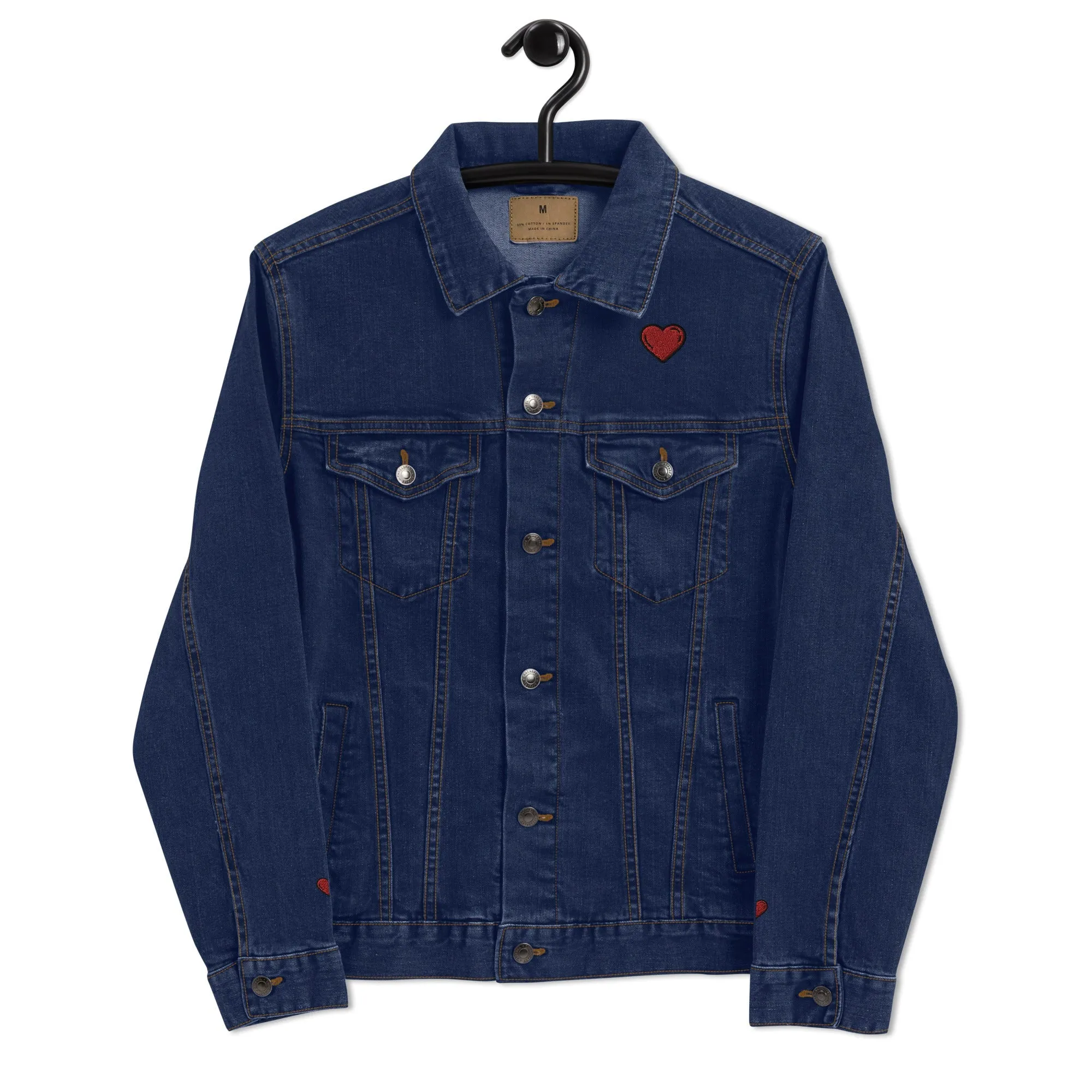 Choose Happy Denim Jacket
