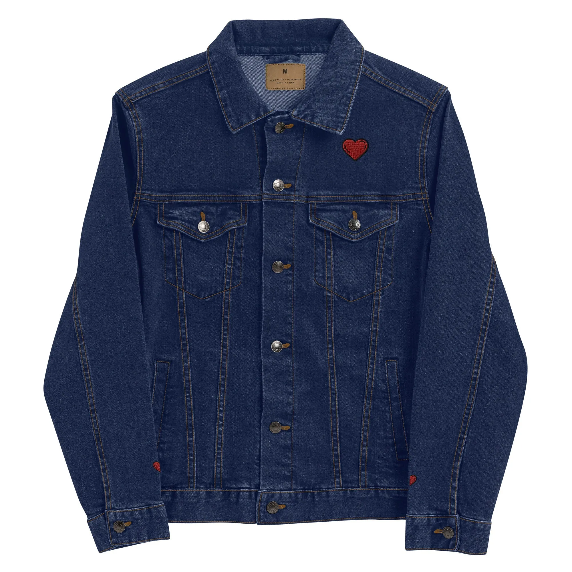 Choose Happy Denim Jacket