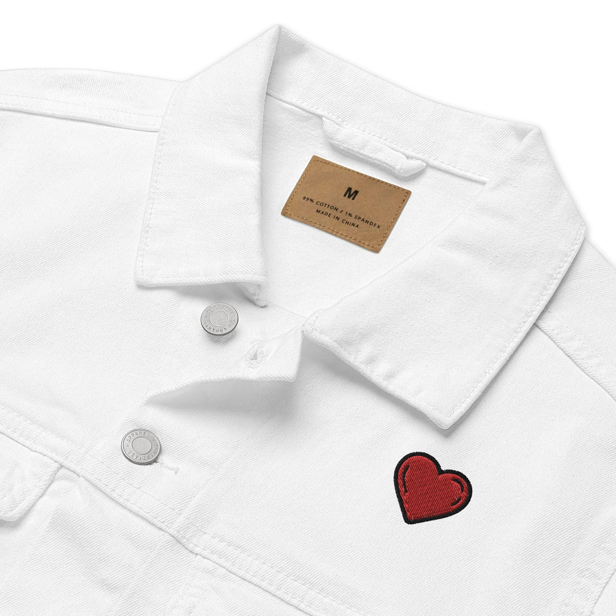 Choose Happy Denim Jacket