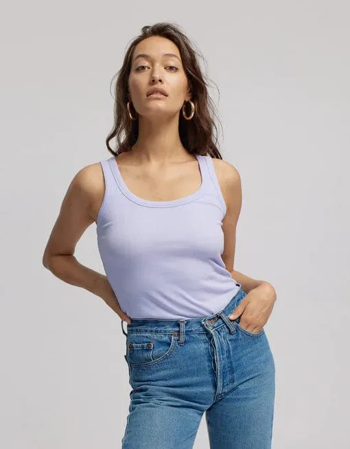 Colorful Standard Womens Organic Tank Top Bubblegum Pink