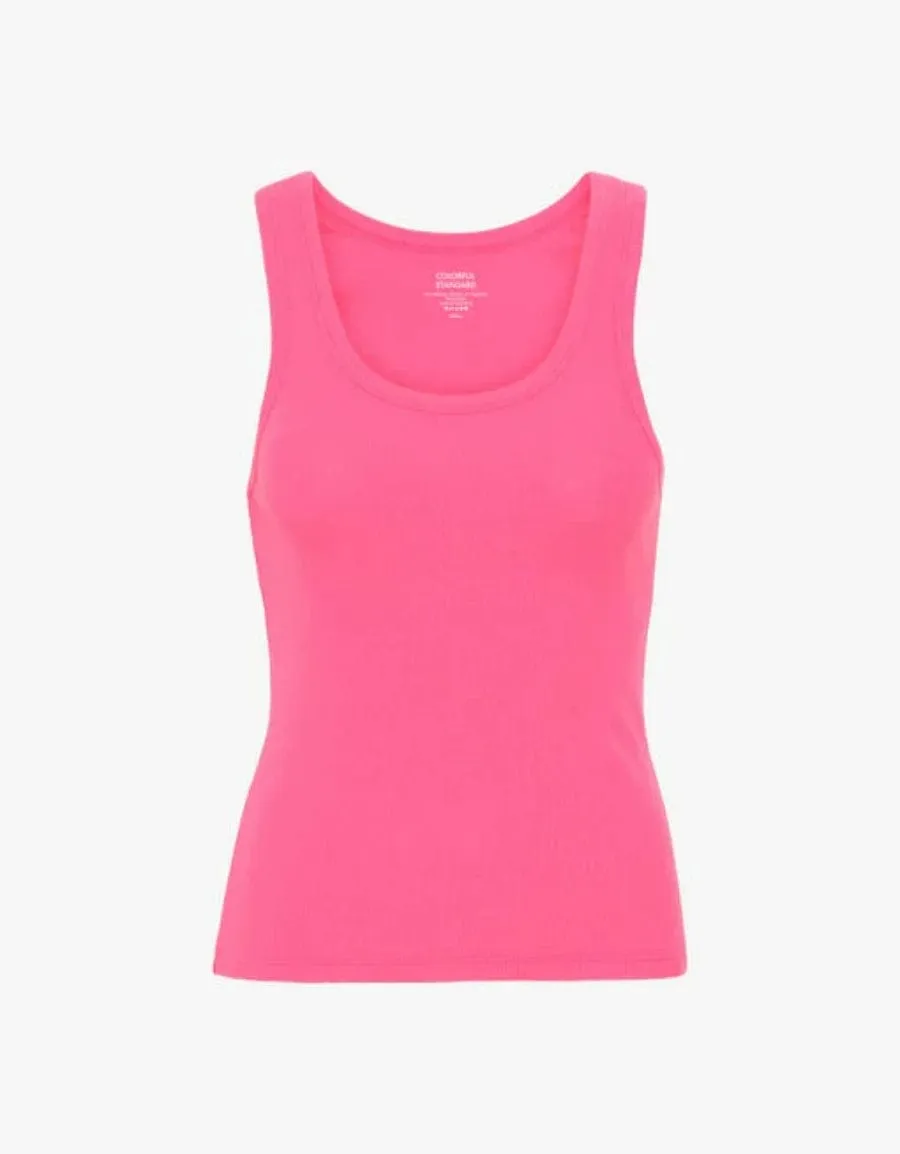Colorful Standard Womens Organic Tank Top Bubblegum Pink
