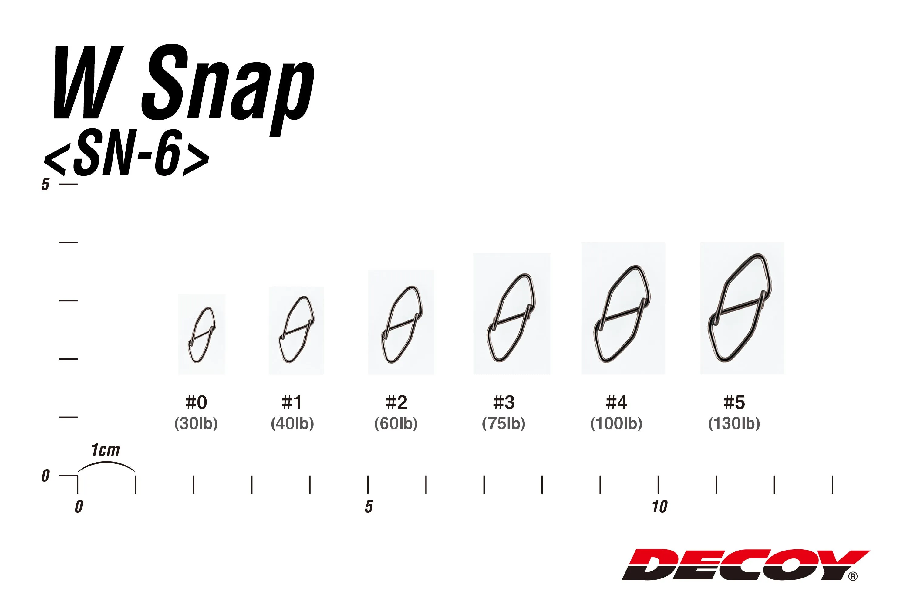 DECOY SN-6 W Snap (Double Side Opening)