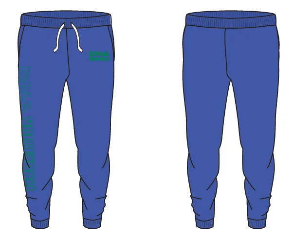 DNA Volleyball Club Unisex Blue Jogger