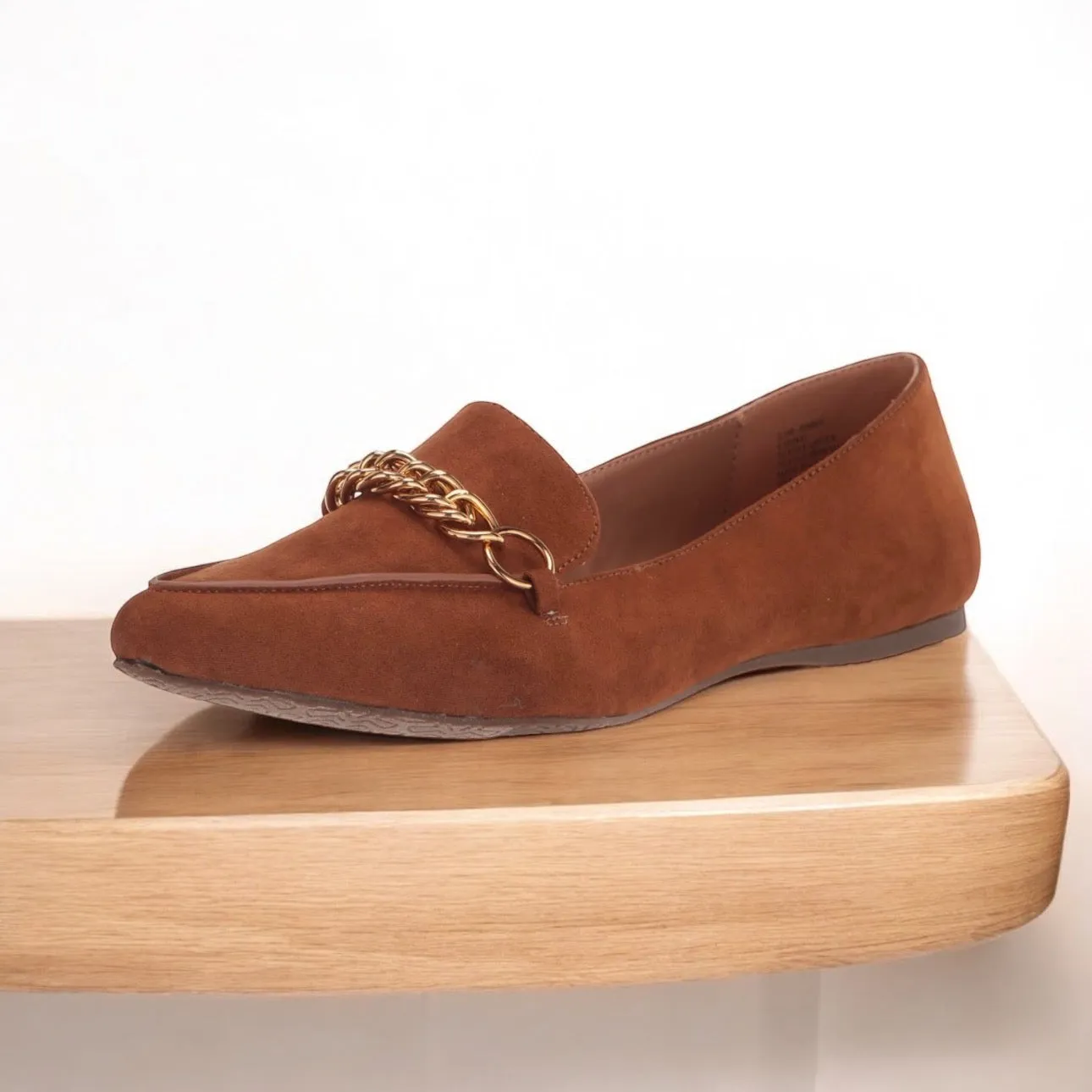 Espirit Binnie Loafer Flat. Tan 8.5M