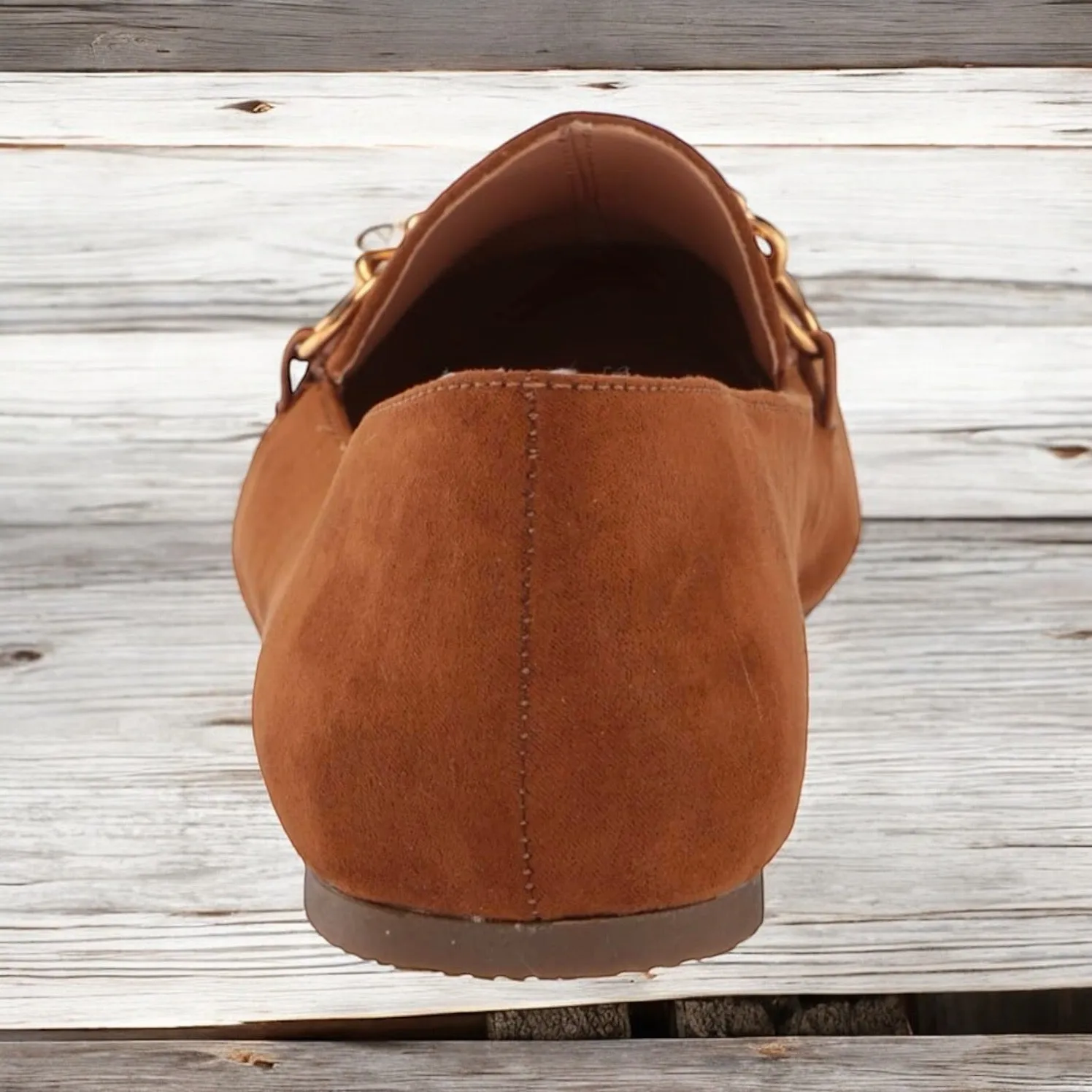 Espirit Binnie Loafer Flat. Tan 8.5M