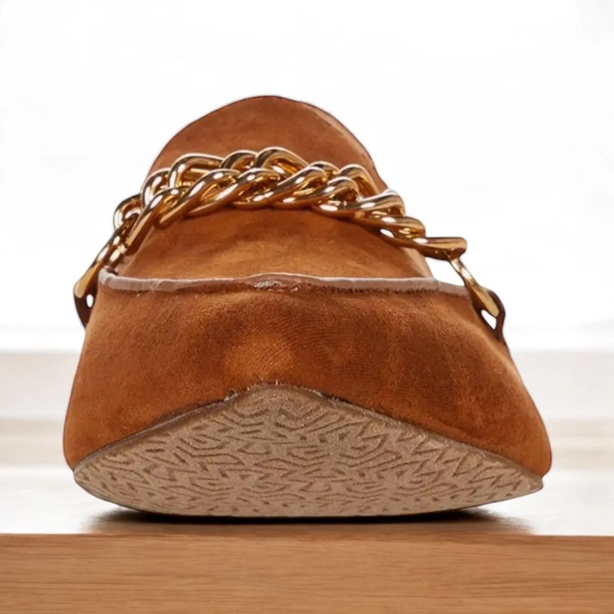 Espirit Binnie Loafer Flat. Tan 8.5M