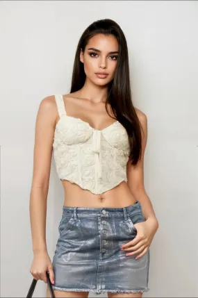 Final Rose Corset Top