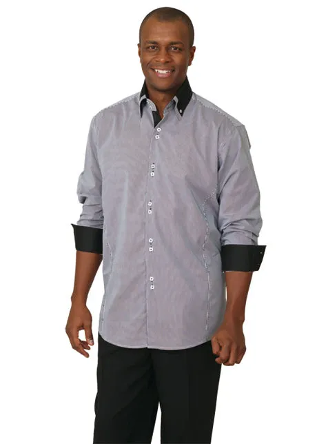 Fortino Landi ShirtAH602-BLK Mens Shirt