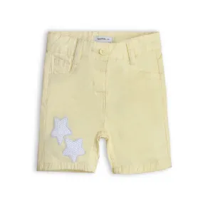 Girls Star Applique Short