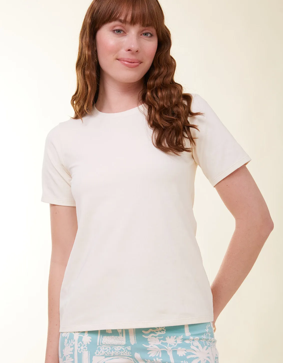Heyward Jersey Tee by Spartina