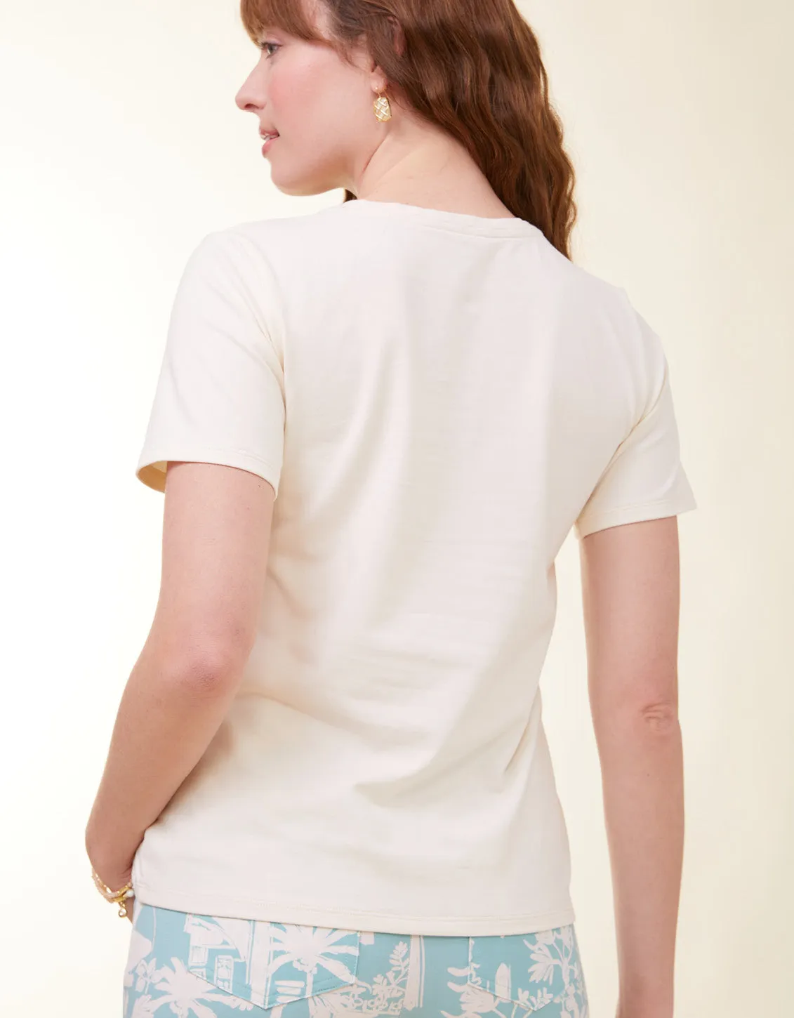 Heyward Jersey Tee by Spartina