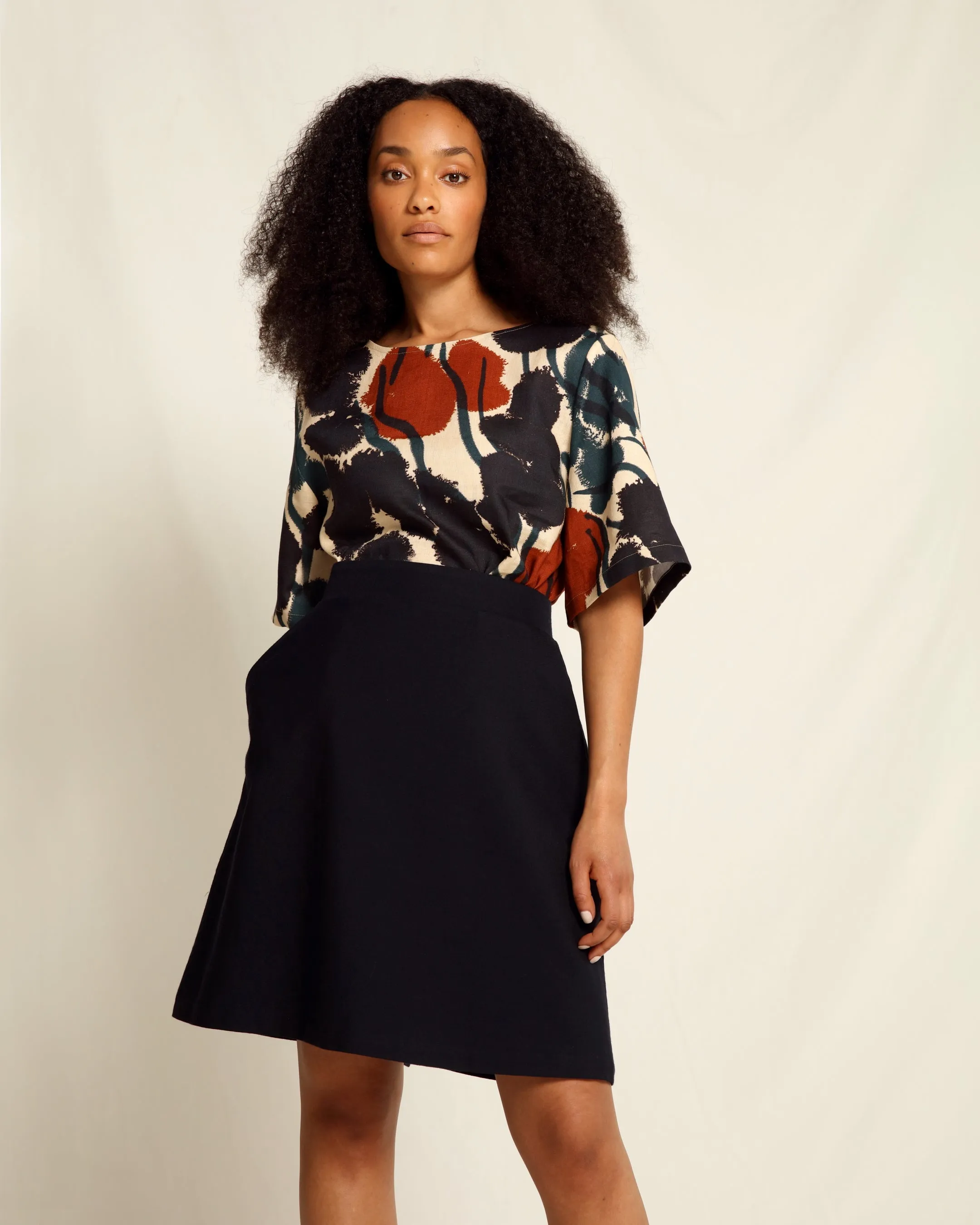 Leora Shirt Varret Sand