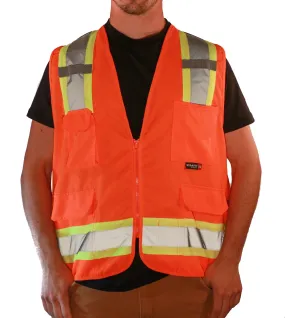 Majestic Class 2 Solid Surveyor Safety Vest