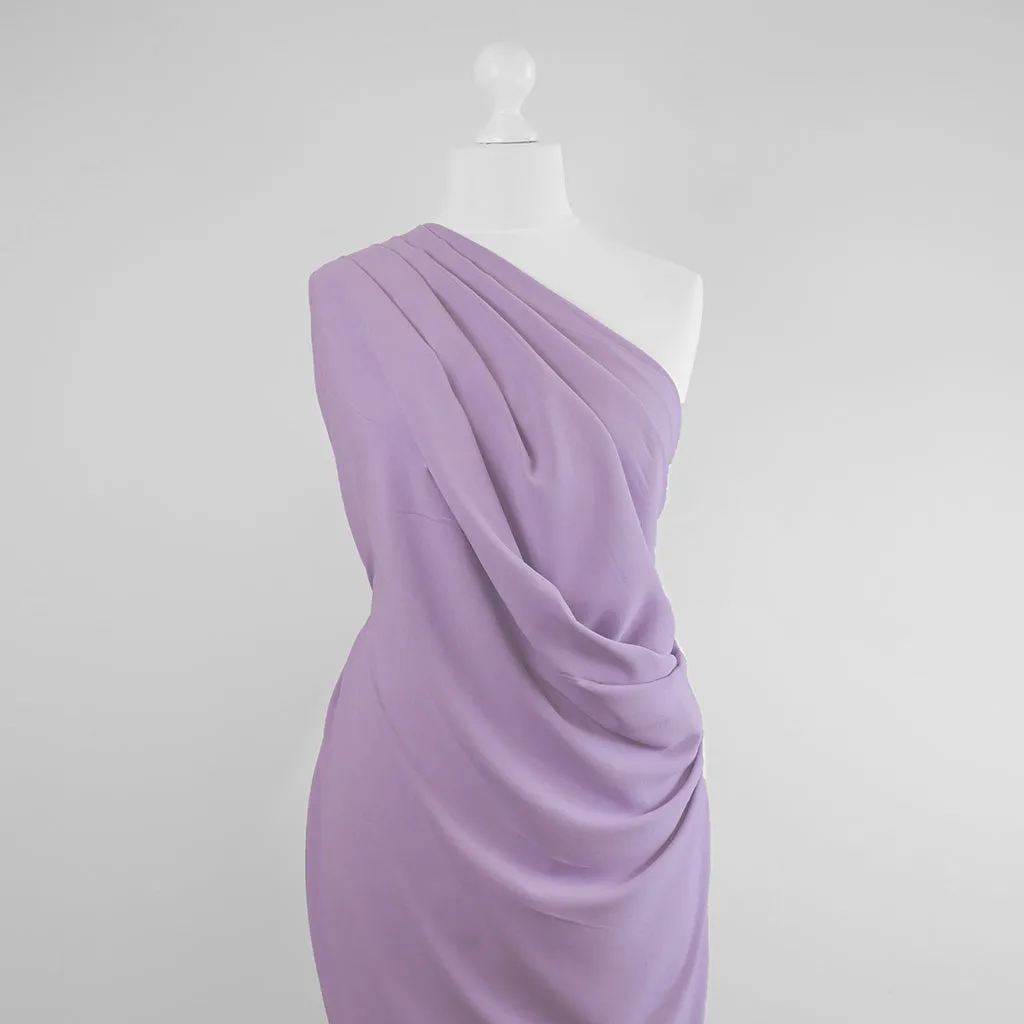 Mons - Thistle Purple Viscose Linen Woven Fabric Sample