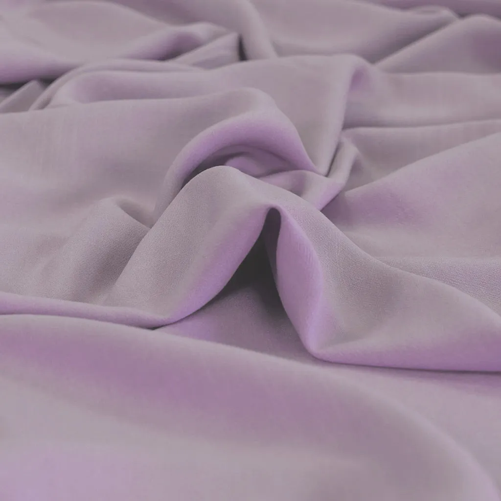 Mons - Thistle Purple Viscose Linen Woven Fabric Sample