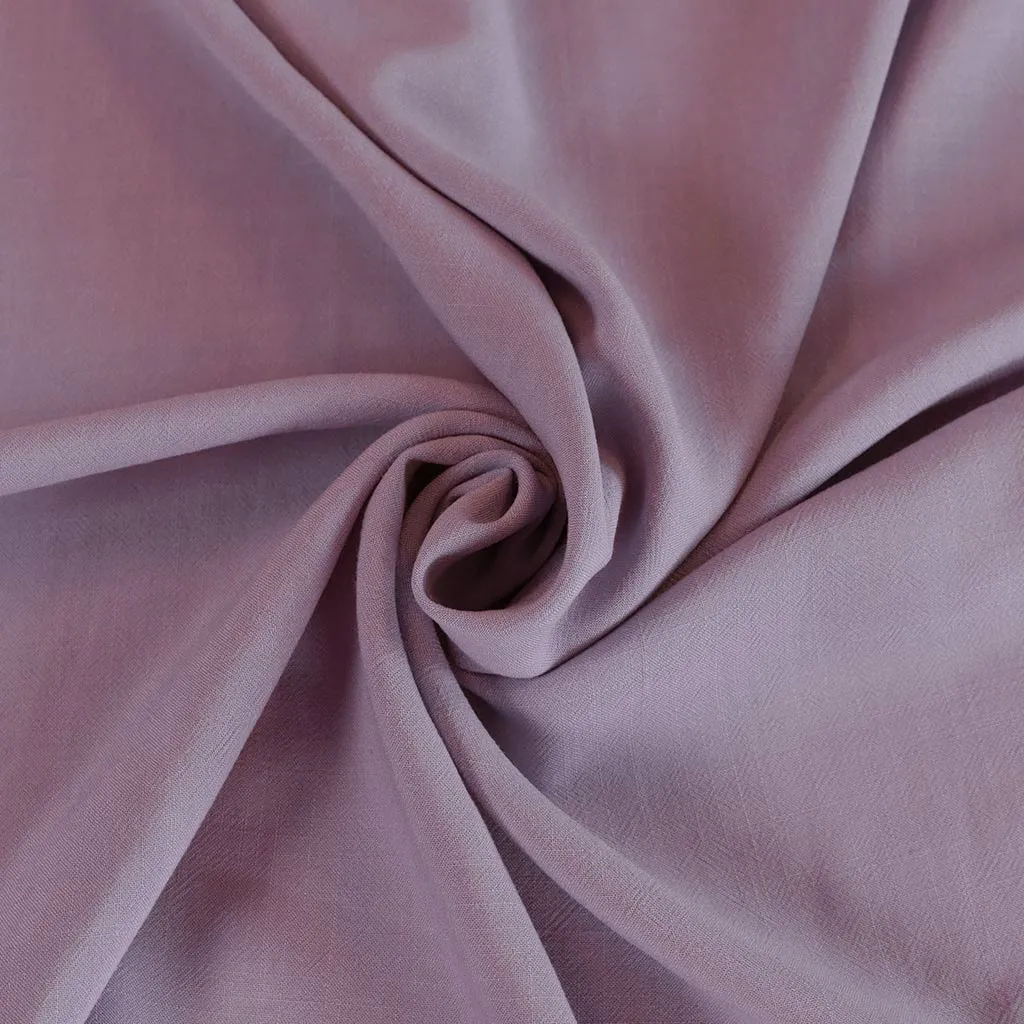 Mons - Thistle Purple Viscose Linen Woven Fabric Sample