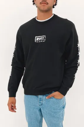 Pretty Sharp Crew Washed Black