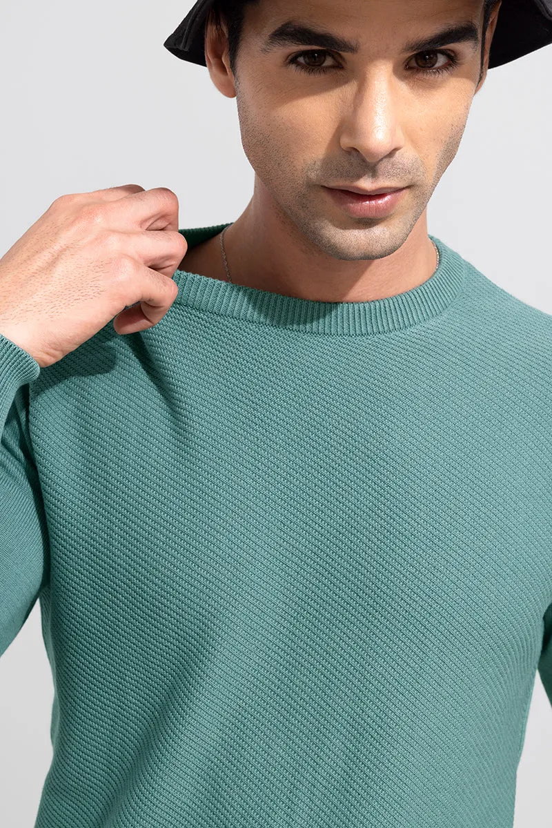 Snug Green Sweater