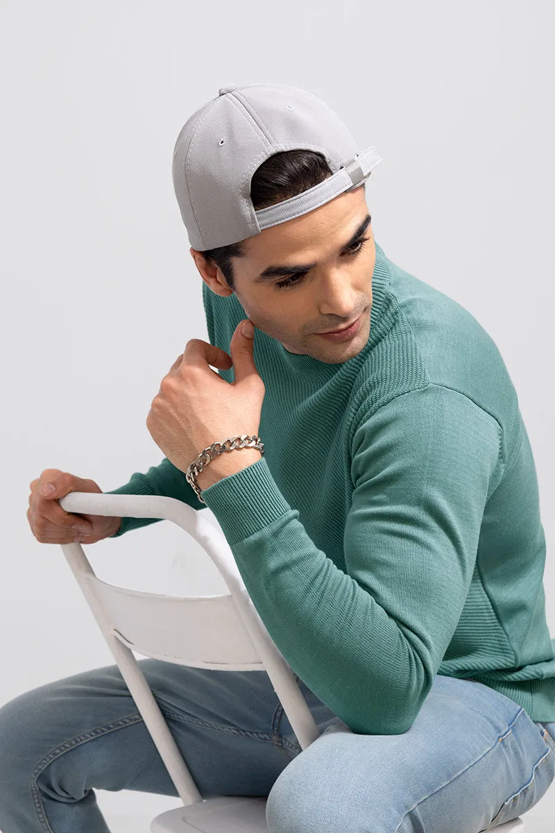 Snug Green Sweater