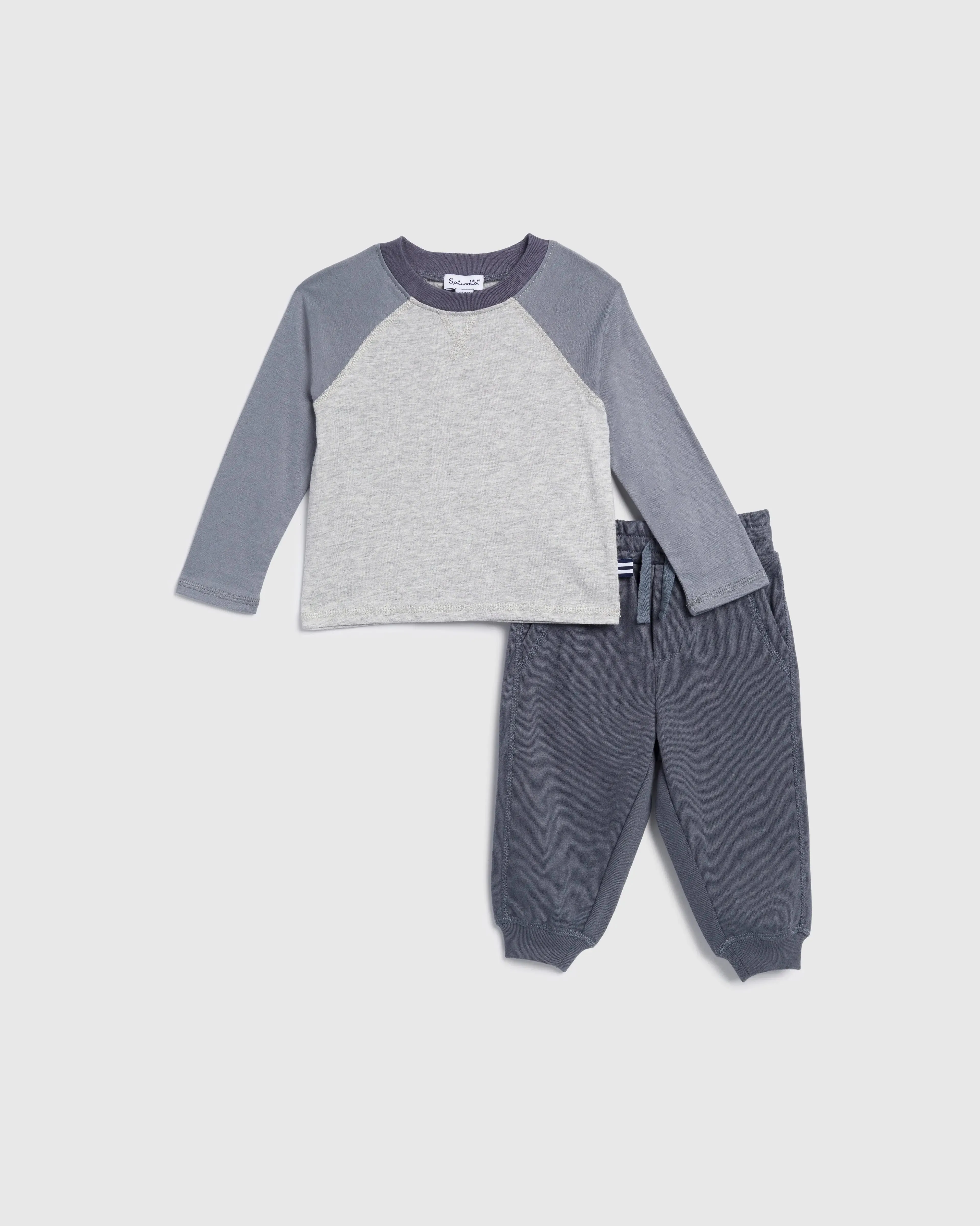 Two Tone Raglan Set