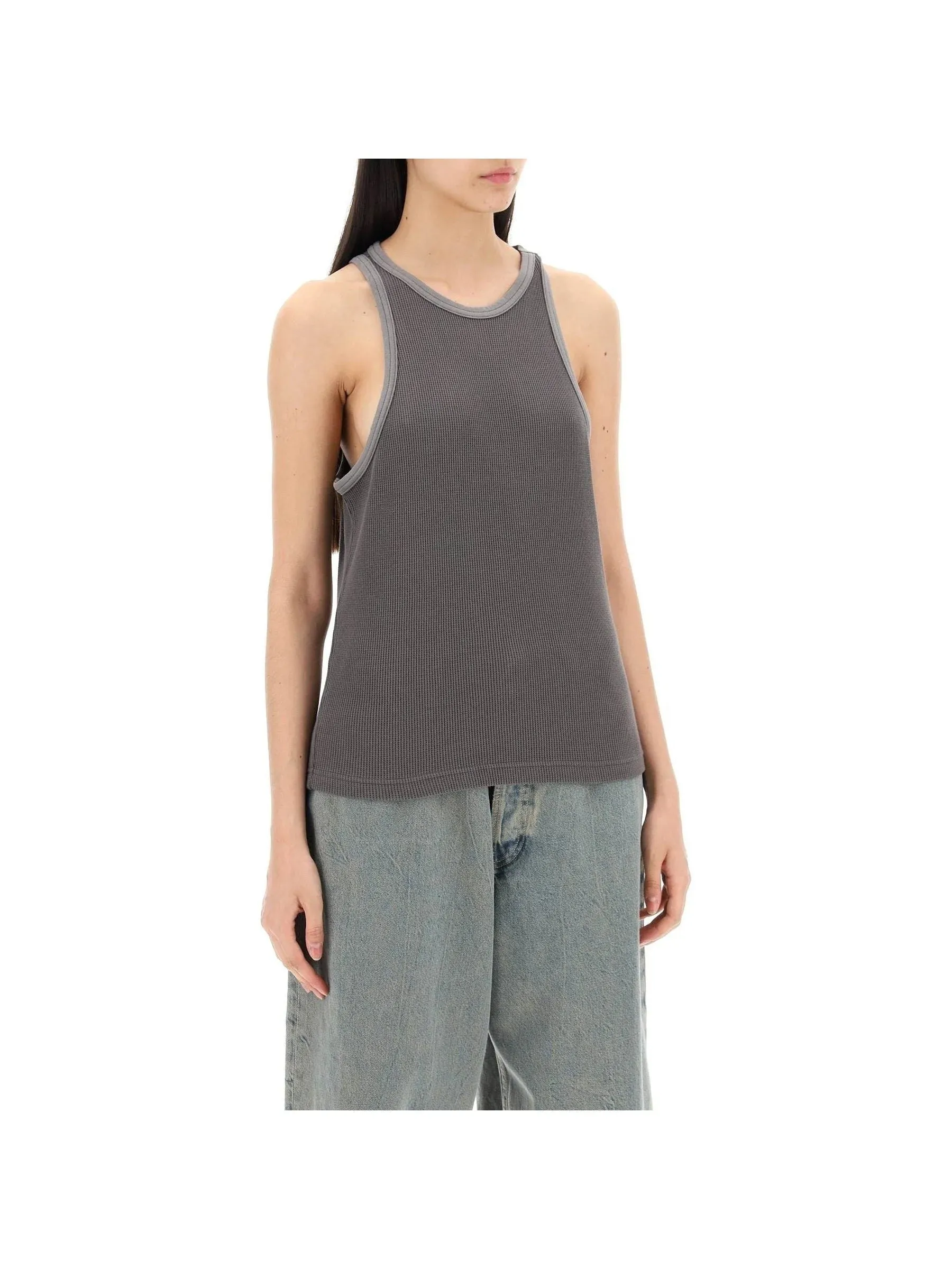 Waffle Knit Tank Top