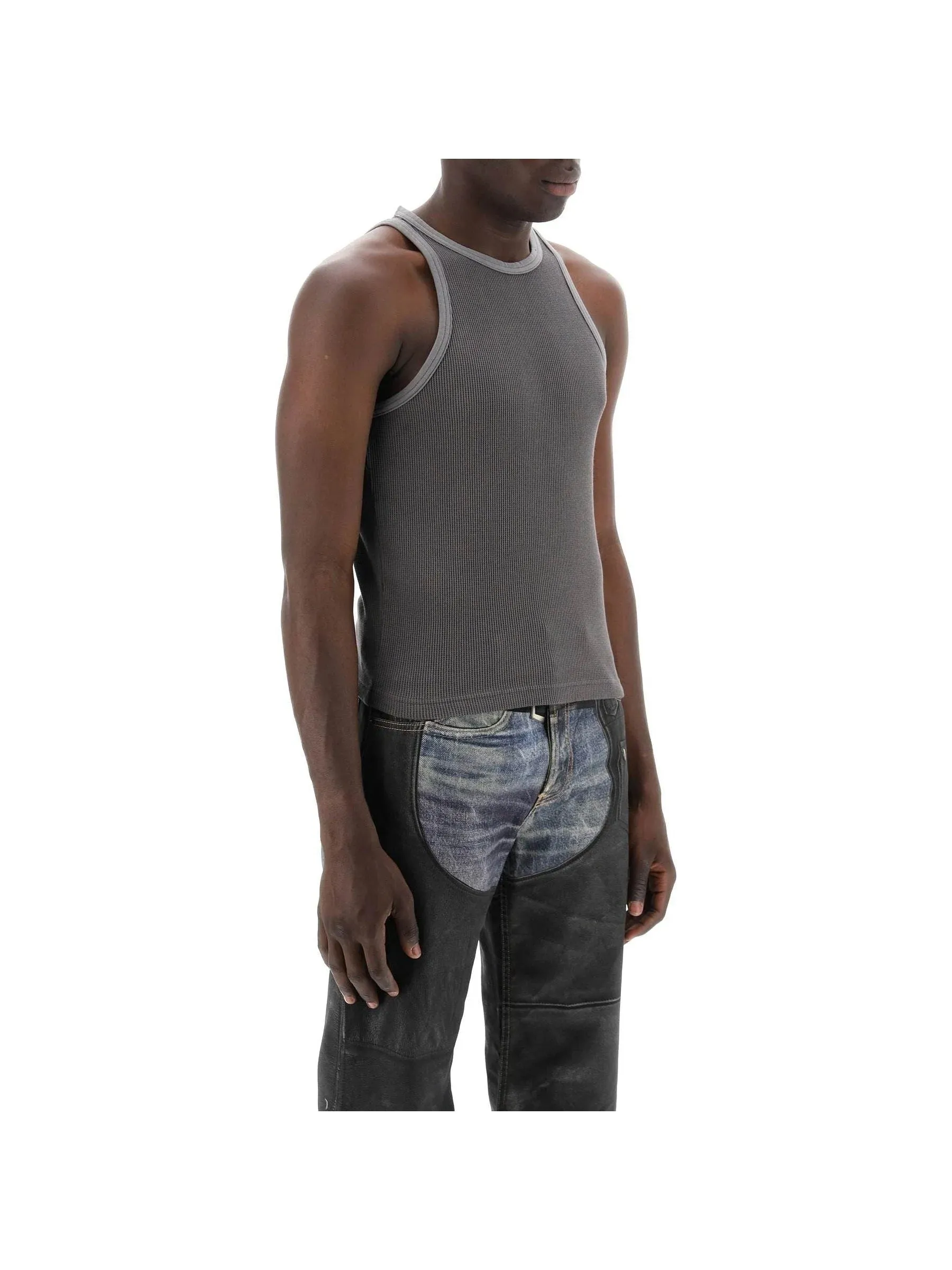 Waffle Knit Tank Top