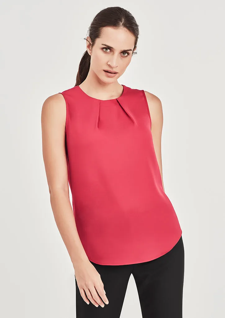 Womens Estelle Pleat Blouse - RB973LN