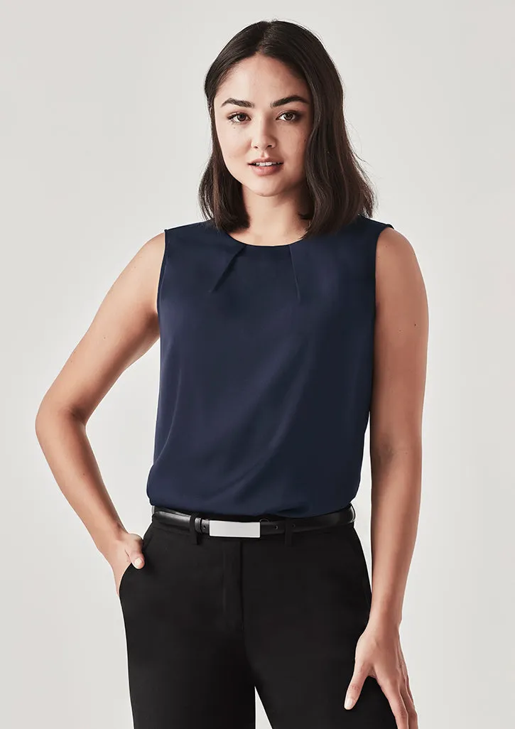 Womens Estelle Pleat Blouse - RB973LN