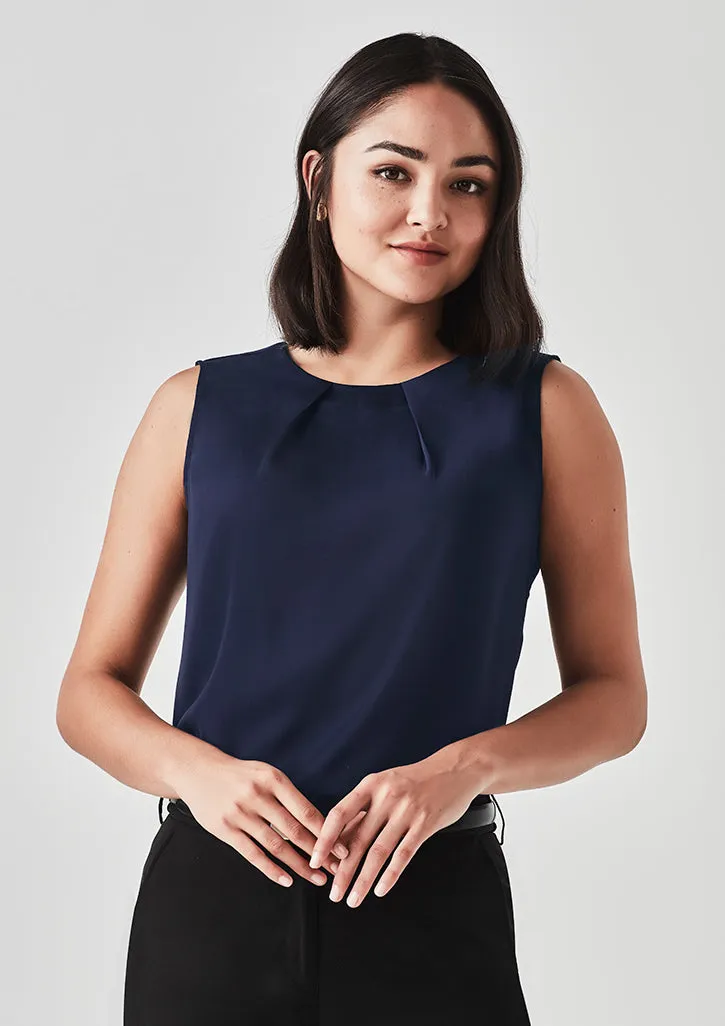 Womens Estelle Pleat Blouse - RB973LN