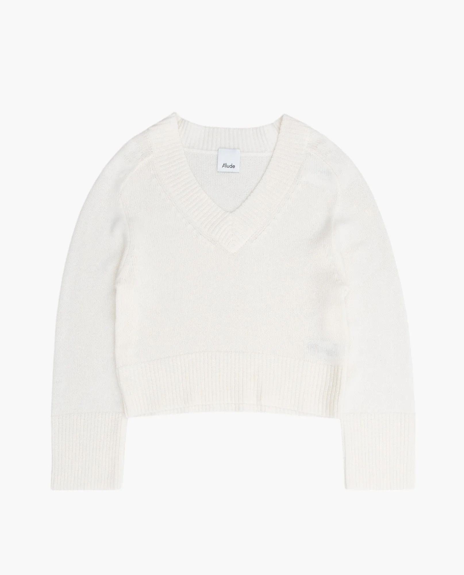 Wool Blend V-Neck Sweater