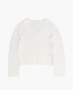 Wool Blend V-Neck Sweater